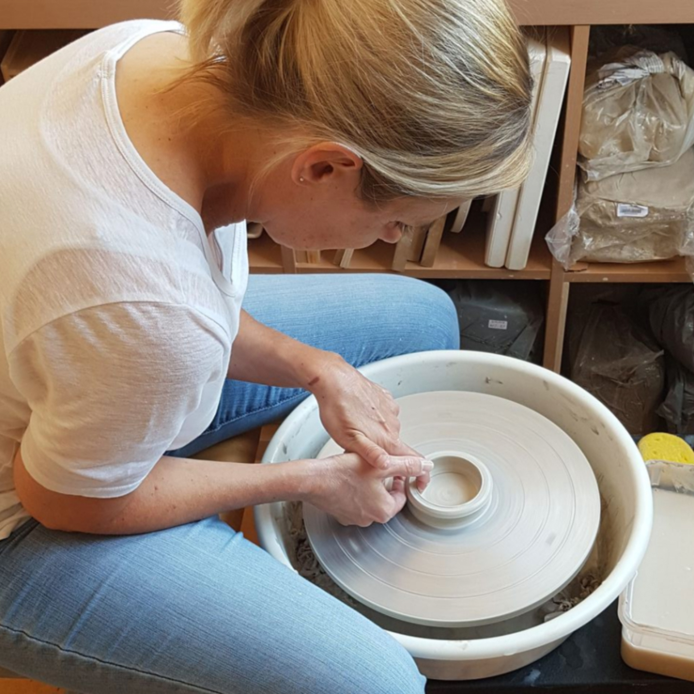 Töpferkurs auf Kreta